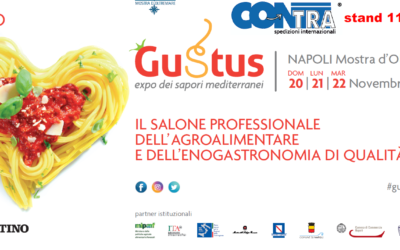 La Contra sarà  espositore al “Gustus” di Napoli – (20/21/22 Novembre 2016)